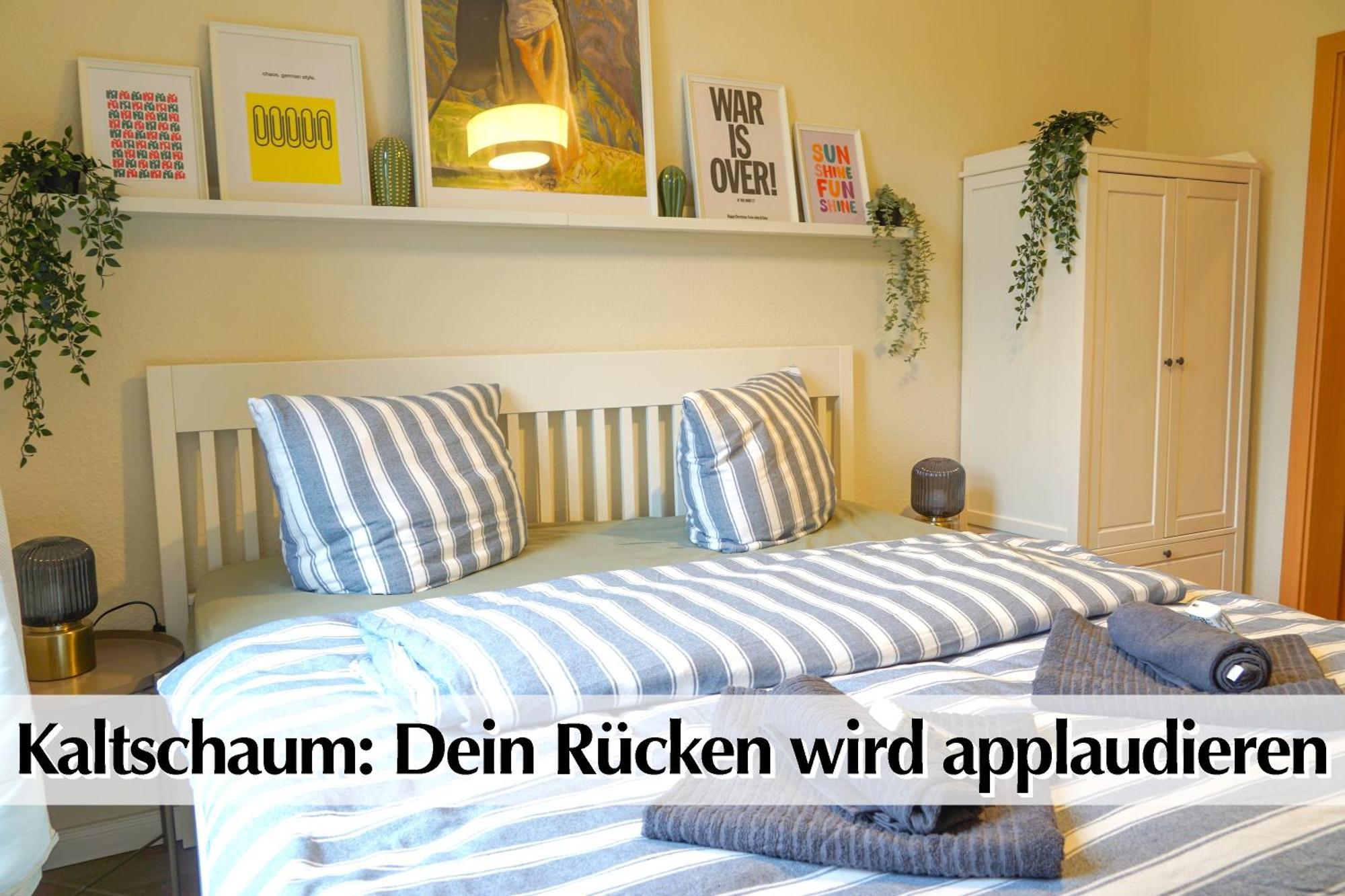 Grossraum-Apartments Mit 2Sz, Wz, Kueche, Smart-Tv, Parken, Etc Erfurt Bagian luar foto